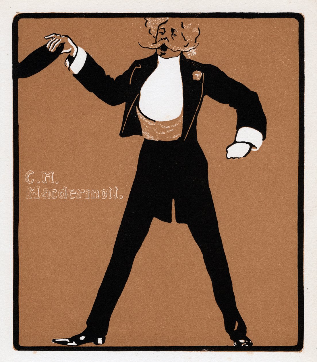 CH MacDermott 1845-1901, hvězda hudebního sálu, konec 19. století od Unbekannt
