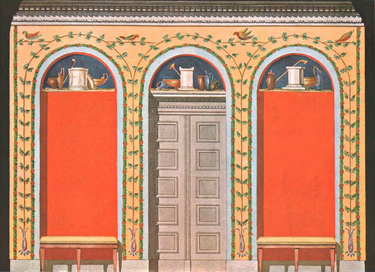 Kabinet v chuti Herculaneum, Lipsko, Německo, 1928. od Unbekannt