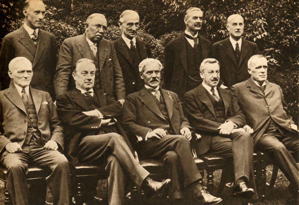 Kabinet národní vlády, 1931, 1933. od Unbekannt