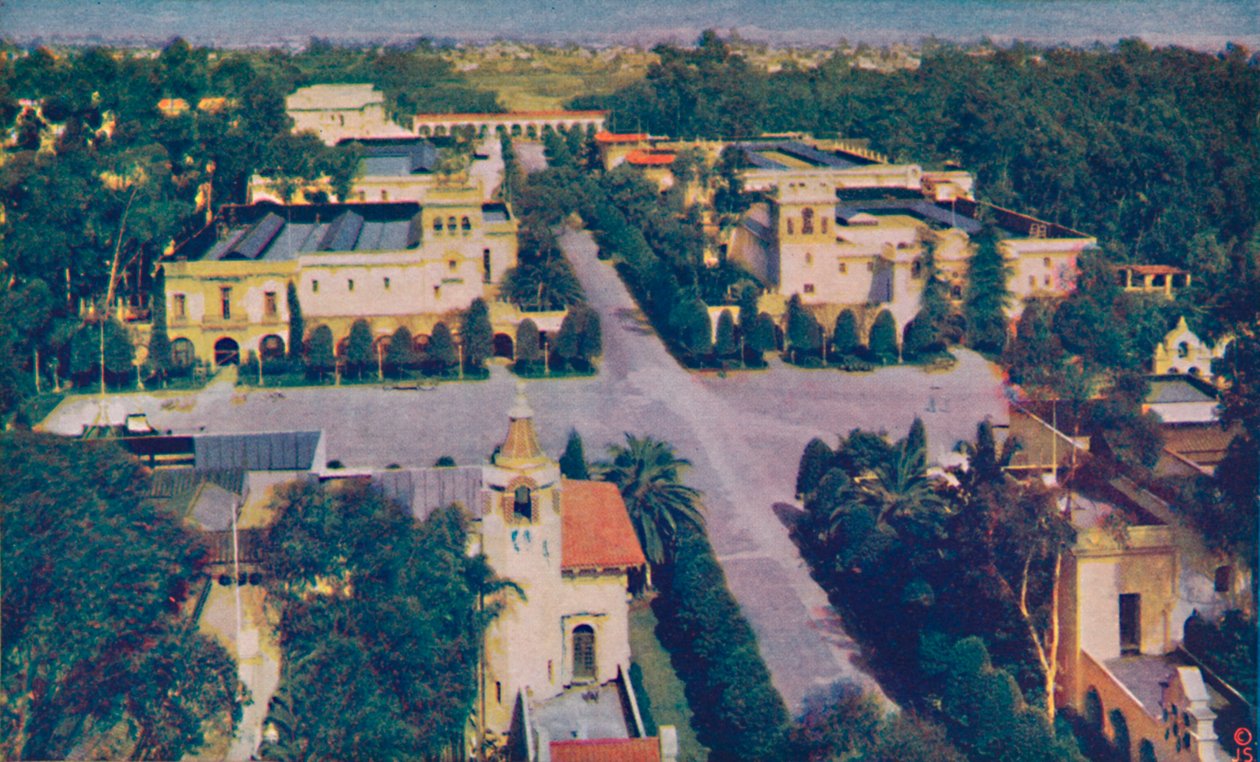 Cafe of the World a Casa del Rey Moro, c1935 od Unbekannt