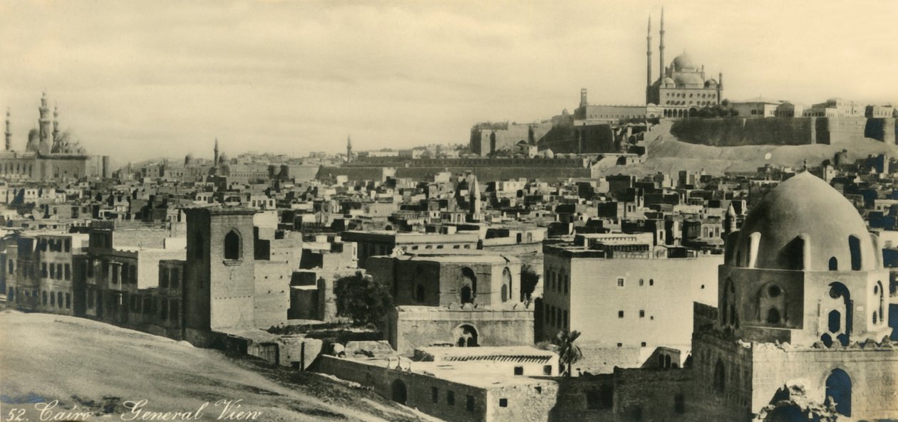 Káhira - Celkový pohled, c1918-c1939. od Unbekannt