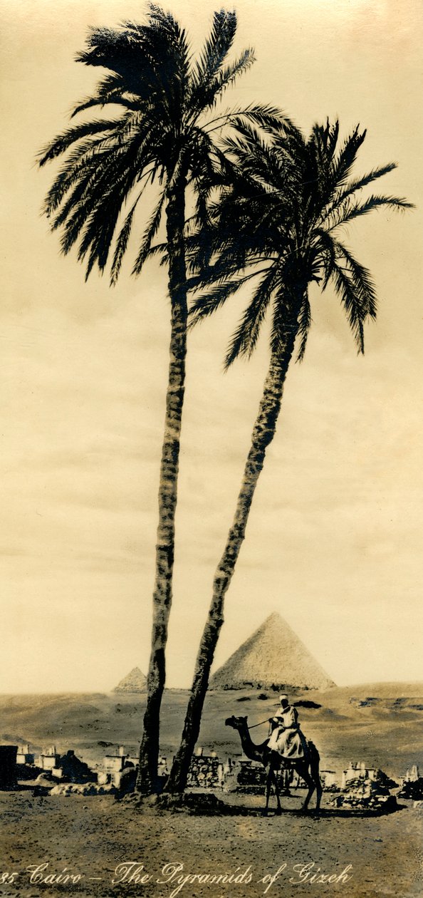 Káhira – Pyramidy v Girzehu, c1918-c1939. od Unbekannt