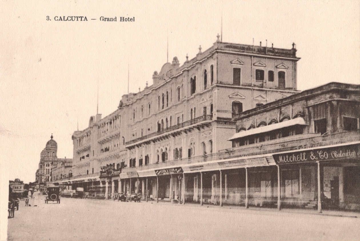 Kalkata - Grand Hotel, c1905 od Unbekannt