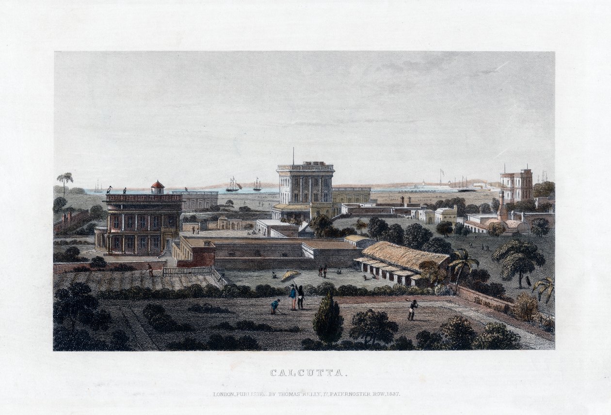 Kalkata, Indie, 1837 od Unbekannt