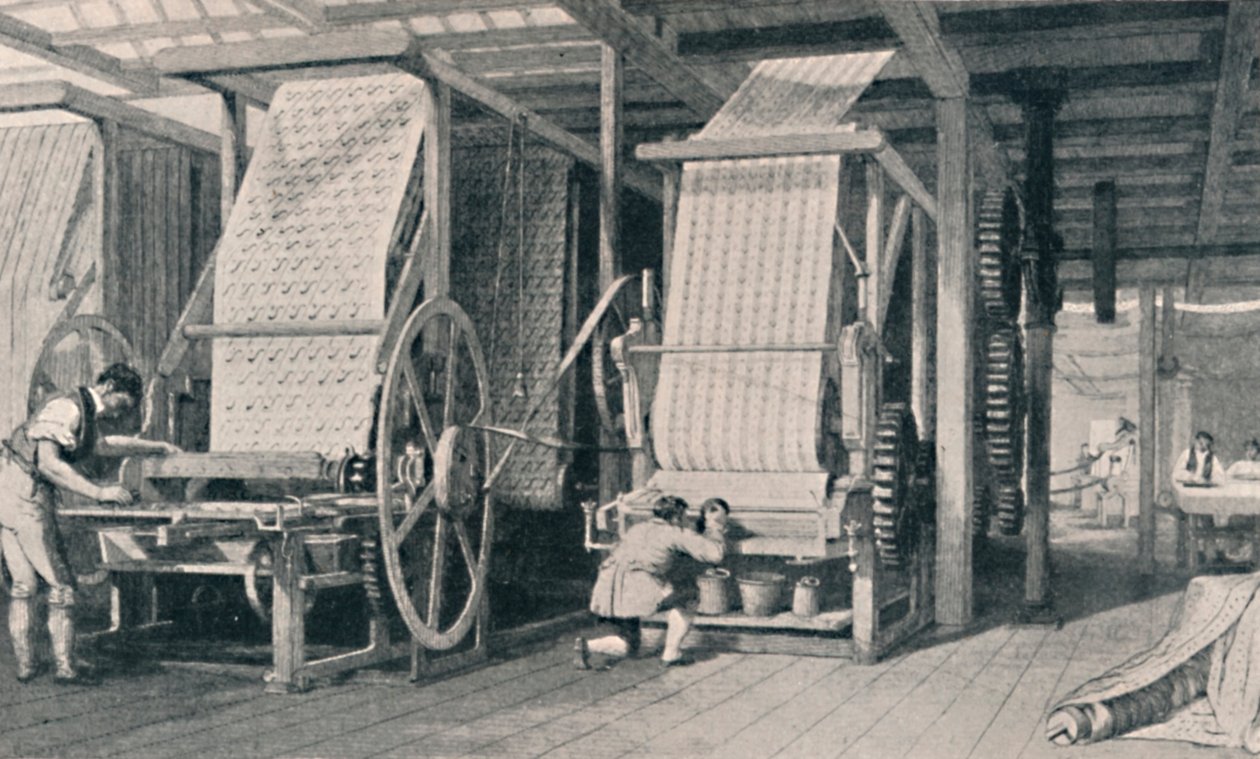 Calico Printing, 1835, 1904 od Unbekannt