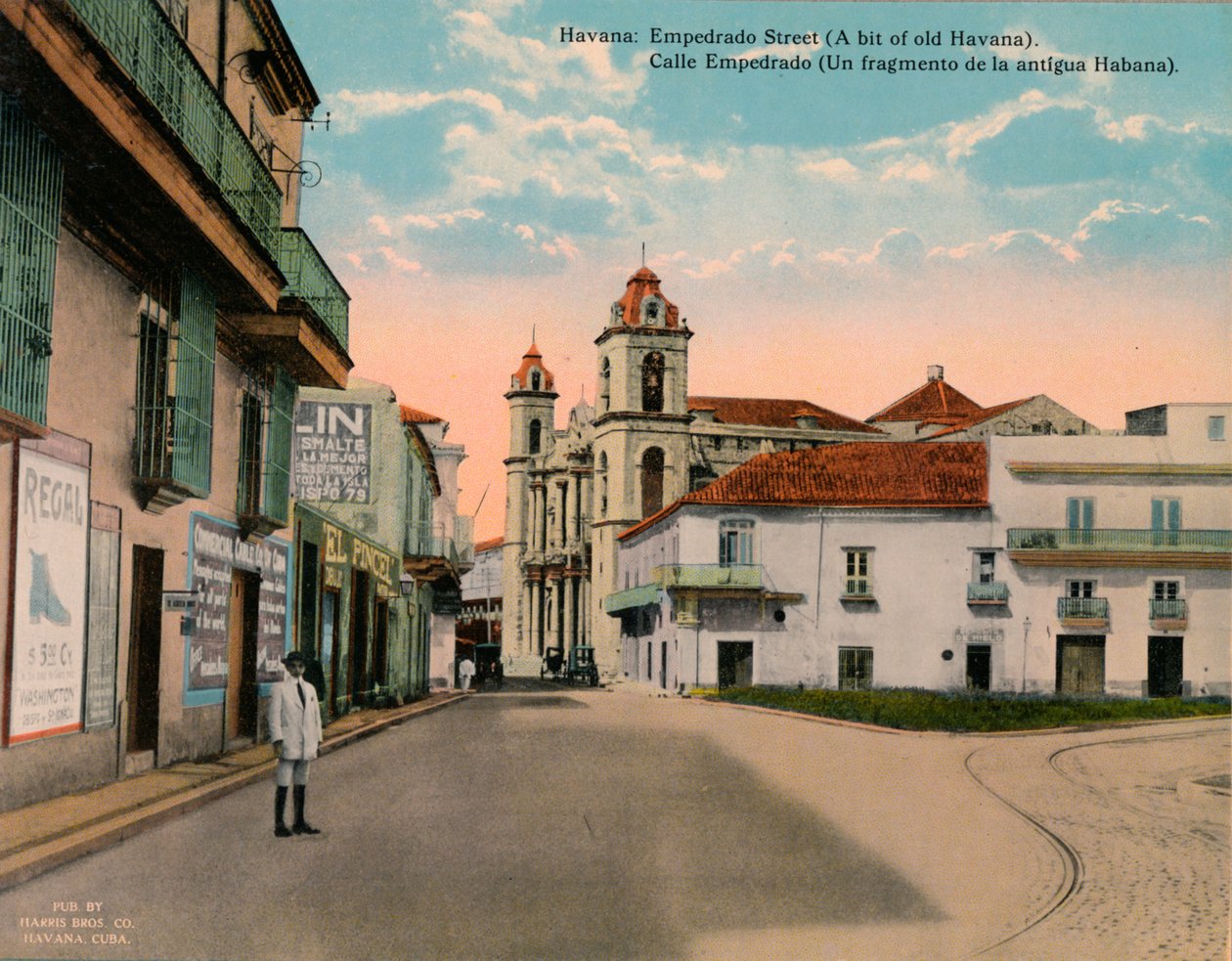Stoned Street, Stará Havana, Kuba, c1920 od Unbekannt