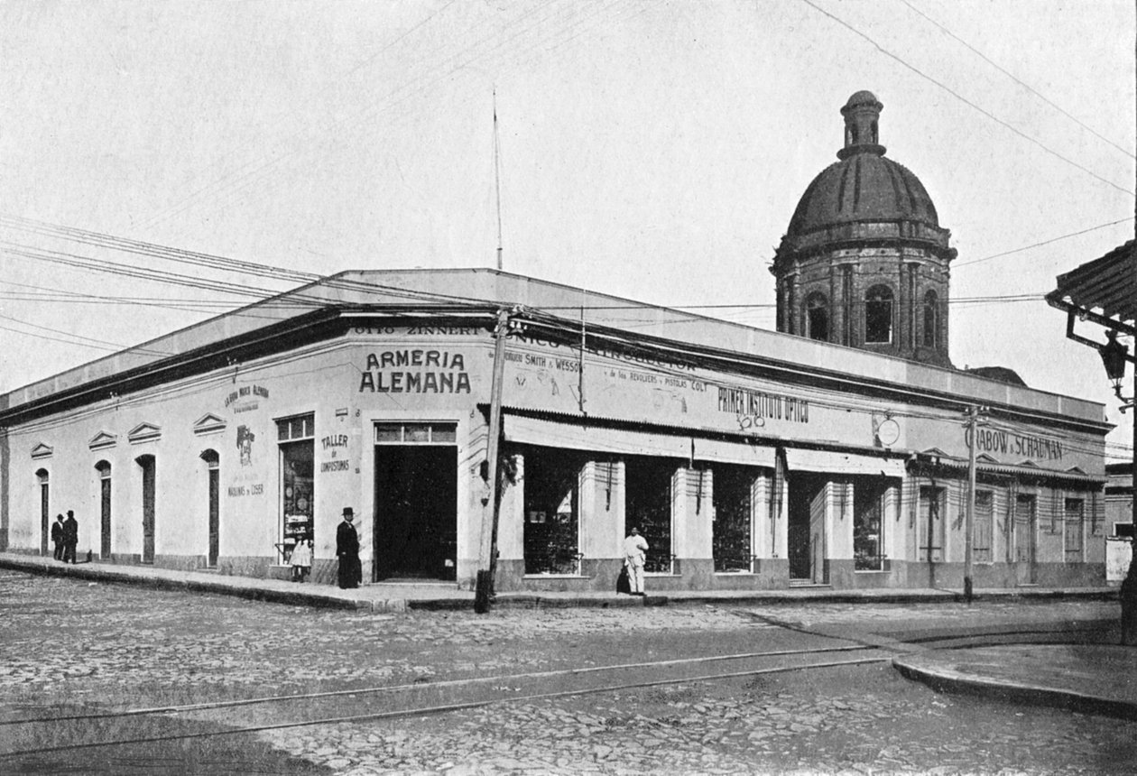 Palmas Street, Asuncion, Paraguay, 1911 od Unbekannt