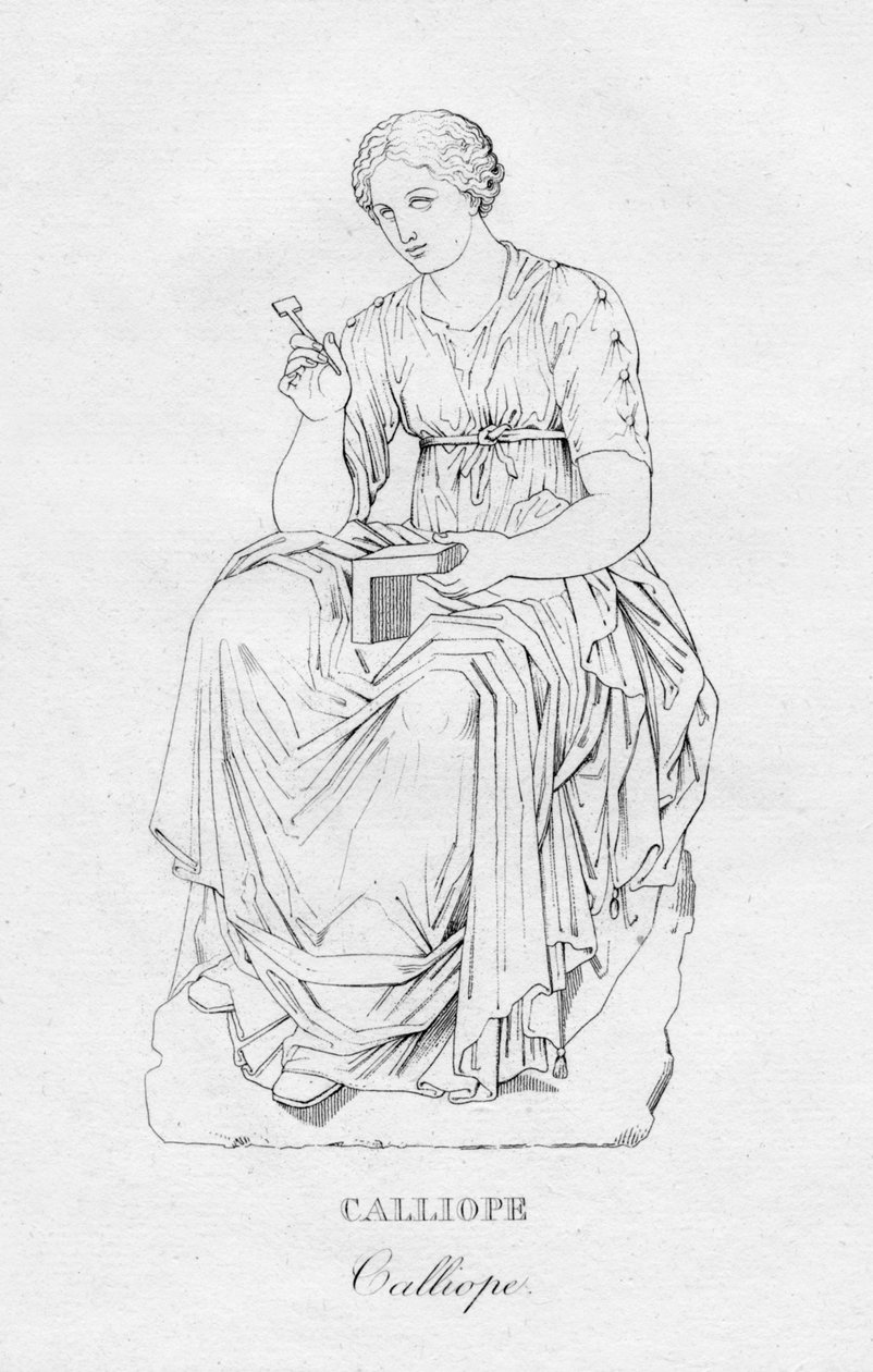 Calliope, c1850 od Unbekannt