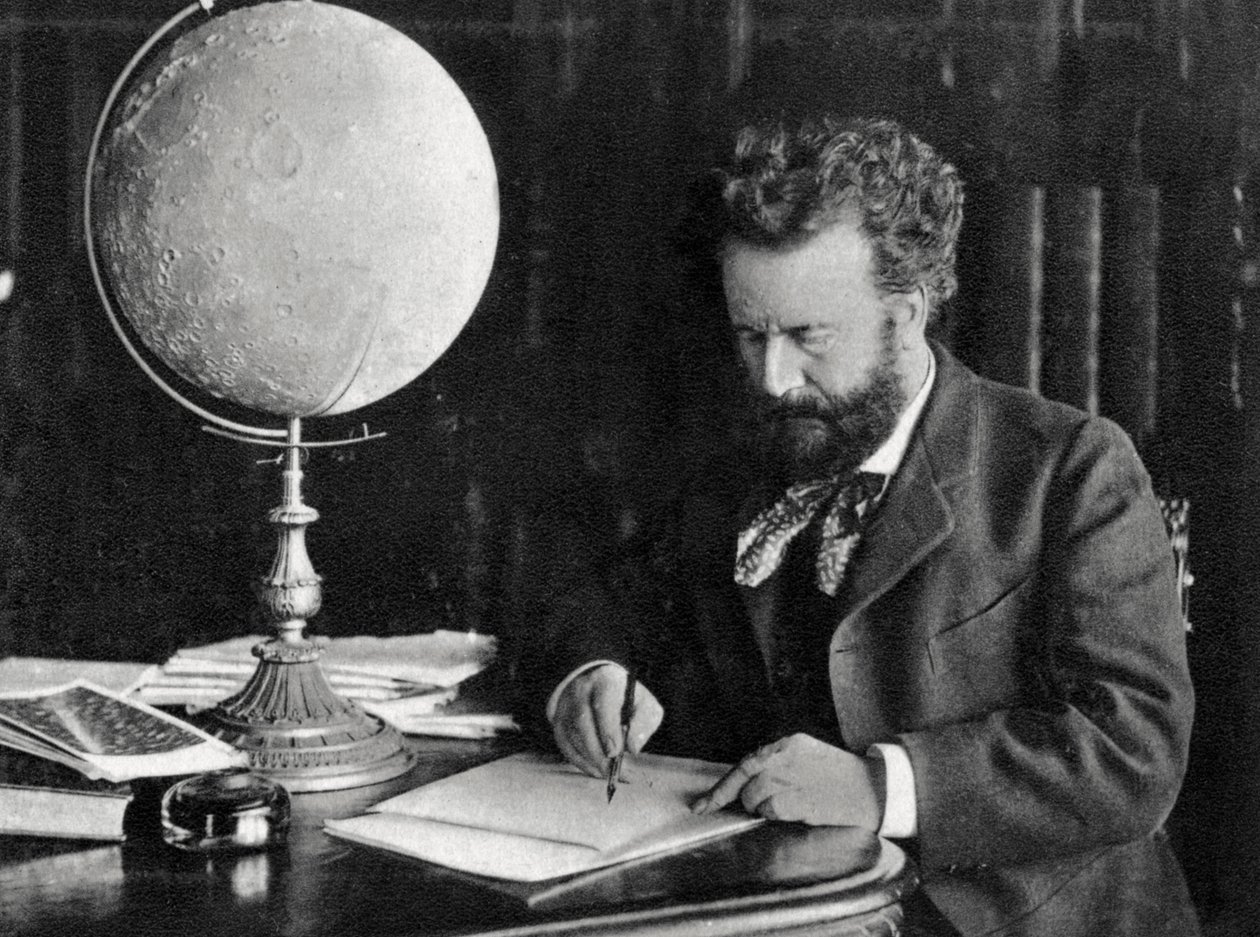 Camille Flammarion, francouzský astronom a spisovatel, 1890 od Unbekannt