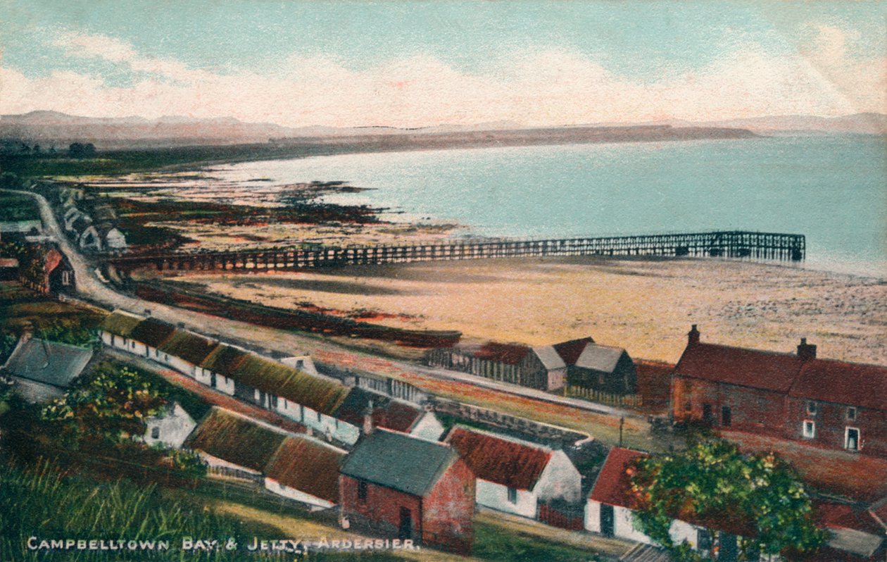 Campbelltown Bay & Jetty Ardersier, c1930. od Unbekannt