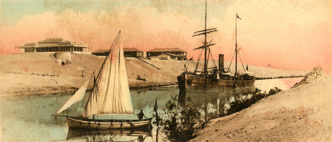 Suezský kanál – loděnice VI, c1918-c1939. od Unbekannt