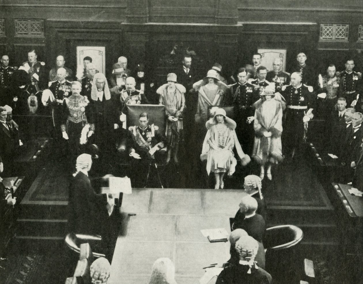 Canberra, Austrálie Jejich Veličenstva Otevření prvního federálního parlamentu, 9. května 1927, 1937. od Unbekannt