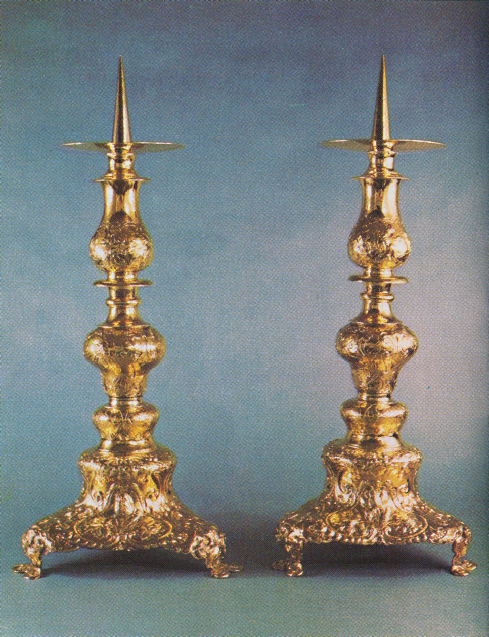 Svícny, kolem 1662, 1953 od Unbekannt