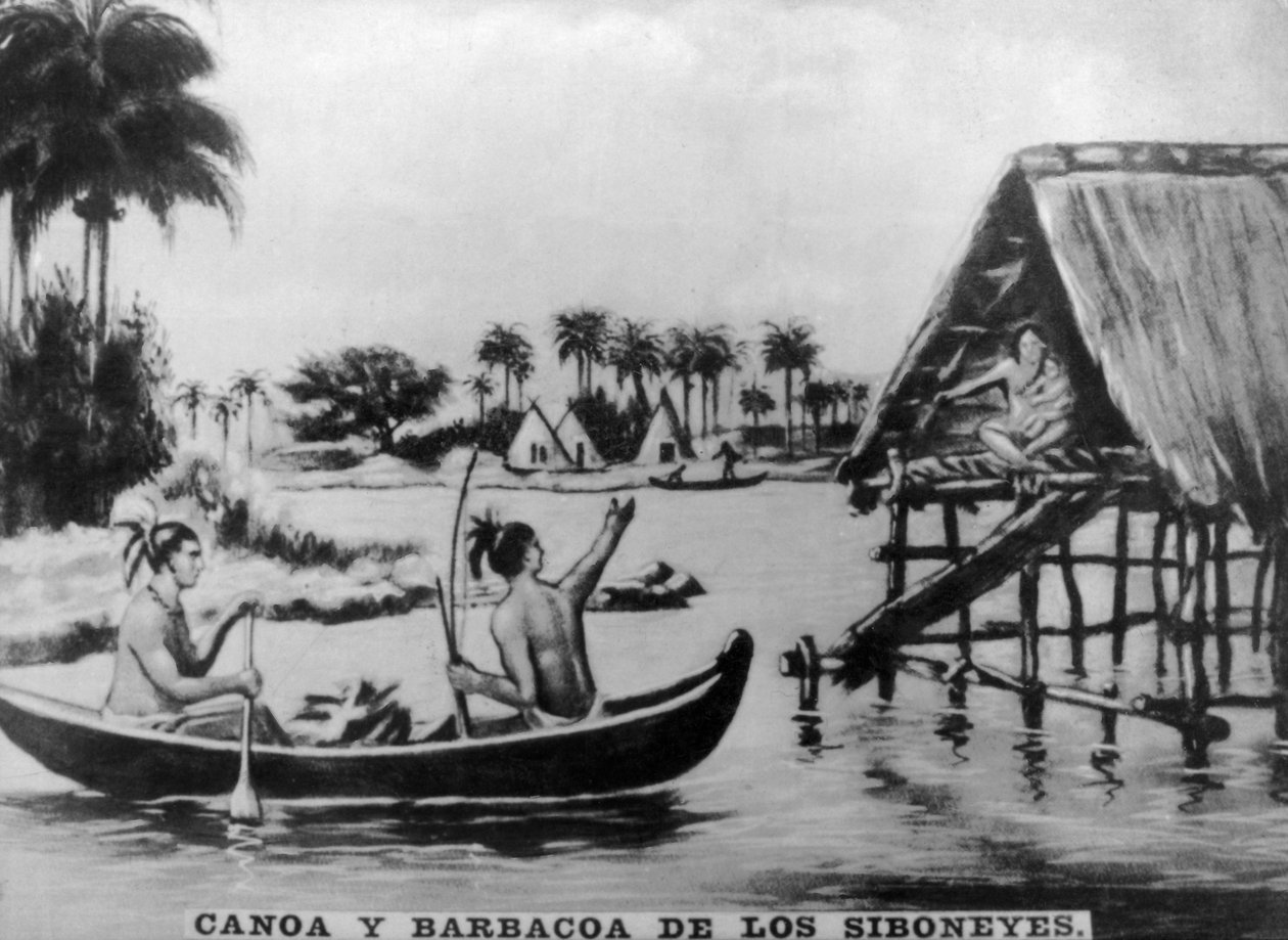 Canoa a Barbacoa, 20. léta 20. století od Unbekannt