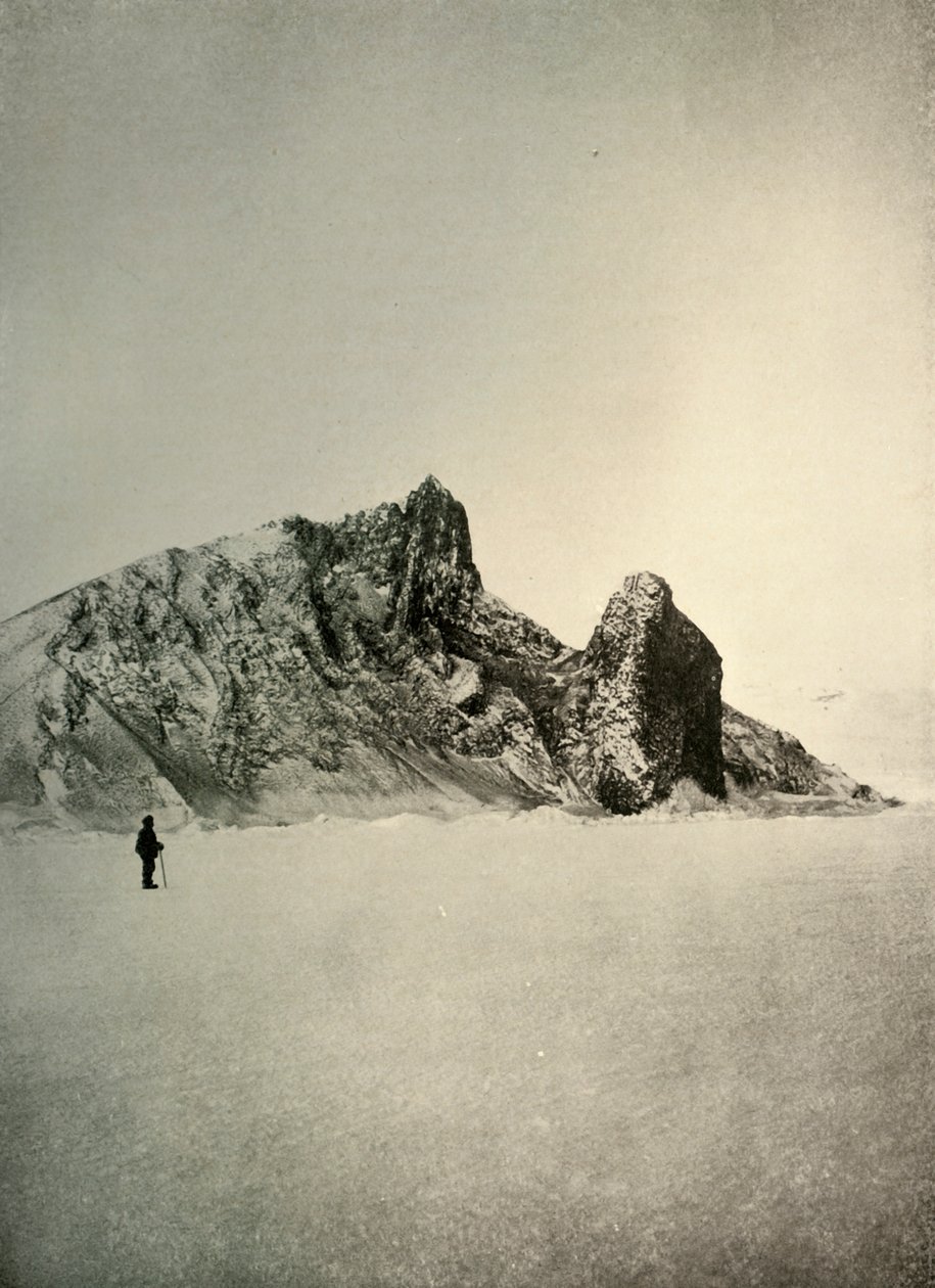 Cape Barne. Pilíř v pravém popředí je sopečný, c1908, 1909. od Unbekannt
