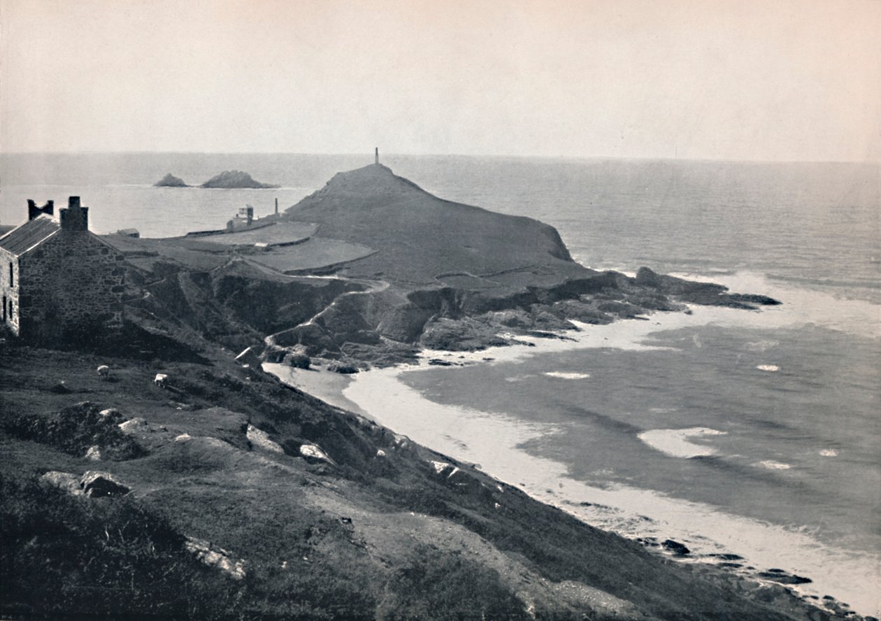 Cape Cornwall - A Lonely Spot, 1895 od Unbekannt