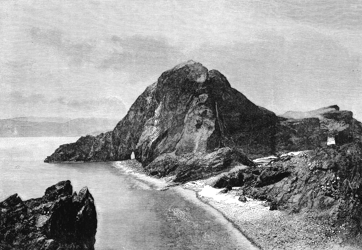 Cape Sam-Lourenco, východní výběžky Madeiry, 1895 od Unbekannt