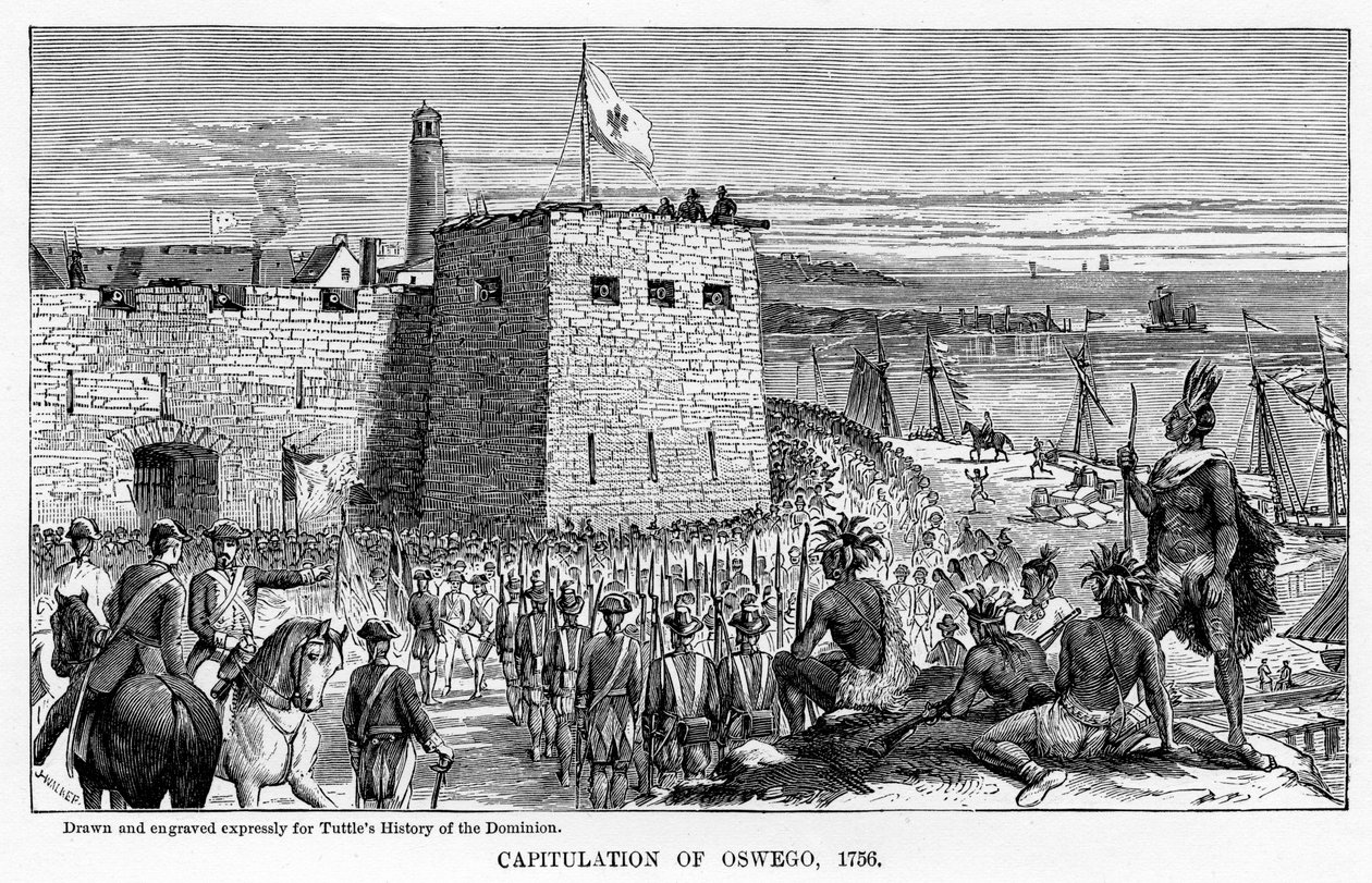 Kapitulace Oswega, 1756, 1877 od Unbekannt