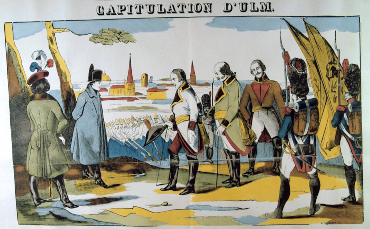 Kapitulace Ulmu, 17. října 1805, 19. století od Unbekannt
