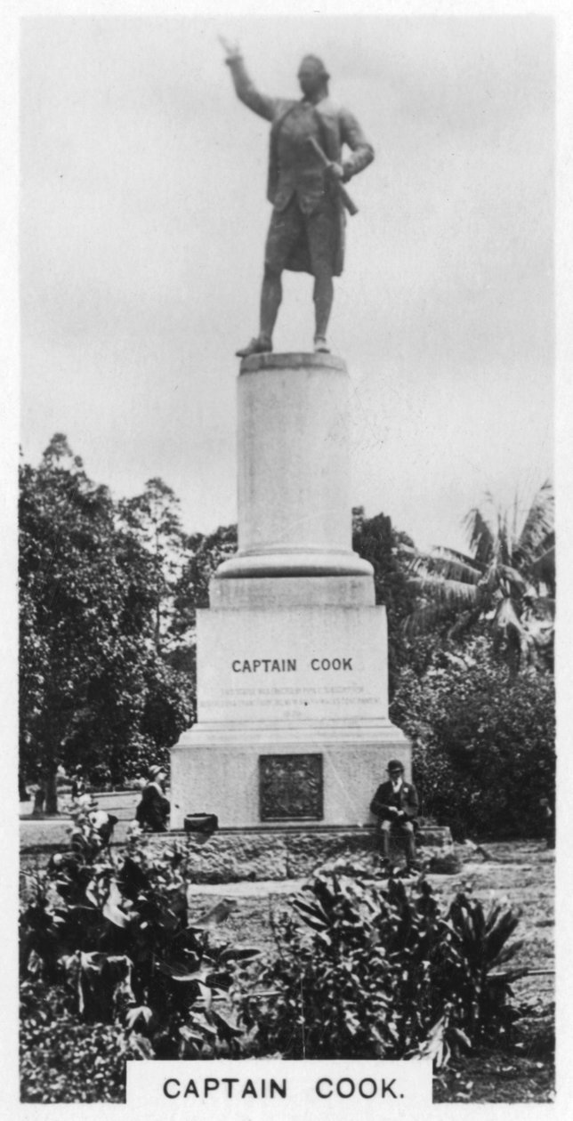 Socha kapitána Cookse, Austrálie, 1928 od Unbekannt