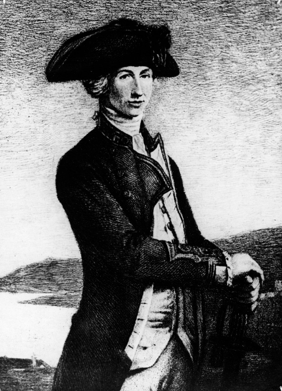 Kapitán Horatio Nelson, 1777-1781, 19. století od Unbekannt