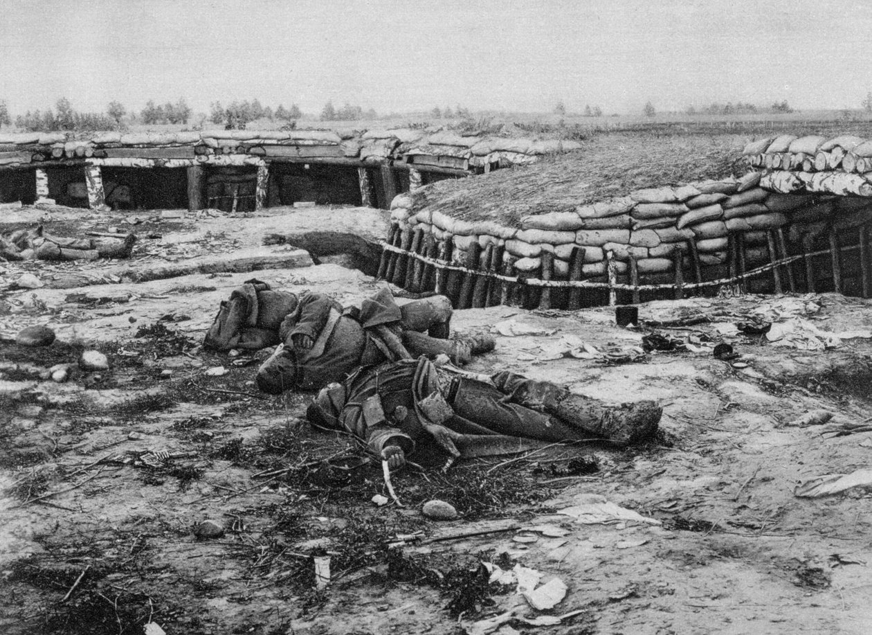 Dobytí ruské pozice, Melkov, Polsko, první světová válka, 20. července 1915 od Unbekannt