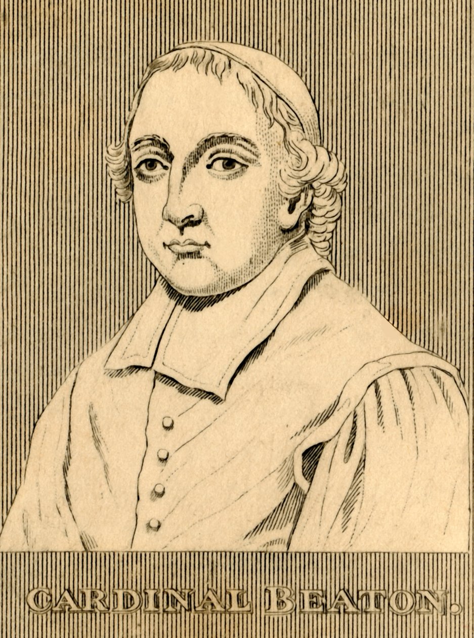 Kardinál Beaton, 1494-1546, 1830. od Unbekannt
