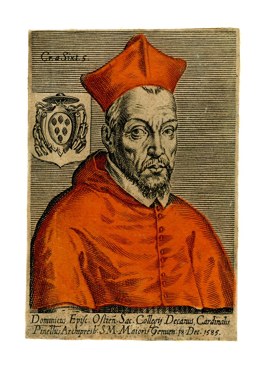 Kardinál Pinette, 1585 od Unbekannt