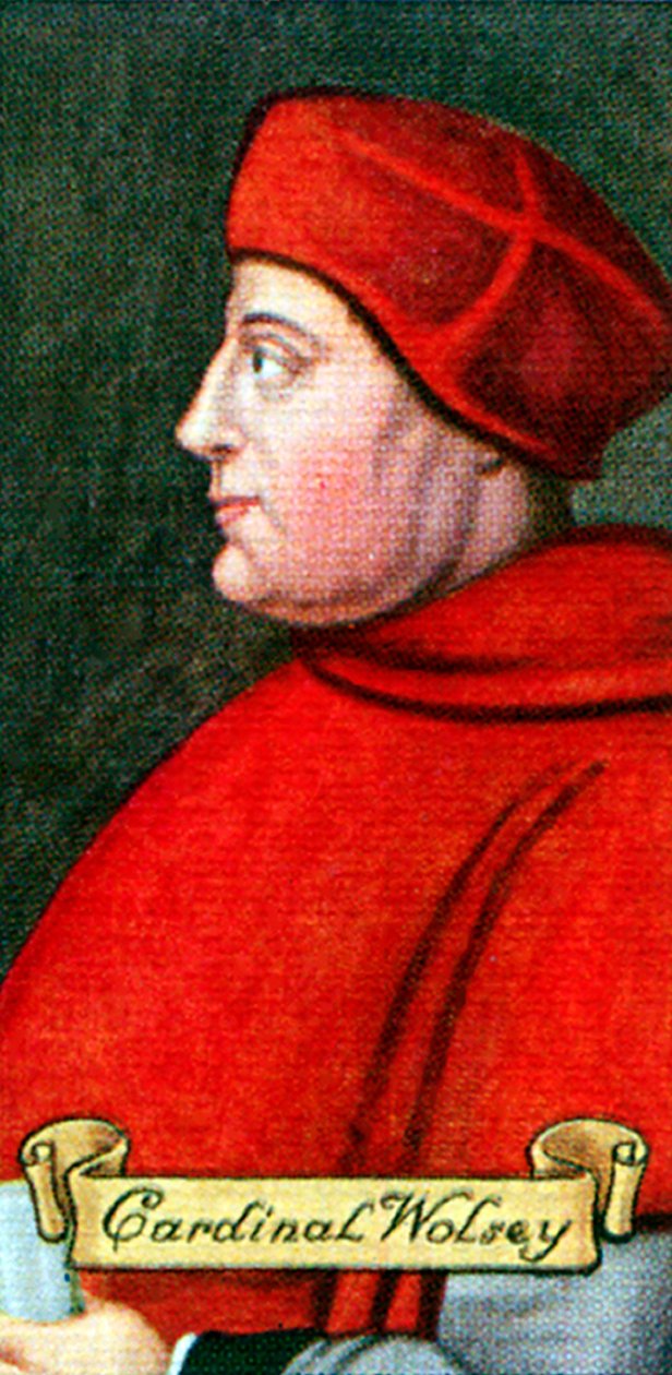 Kardinál Wolsey, převzato ze série cigaretových karet, 1935 od Unbekannt