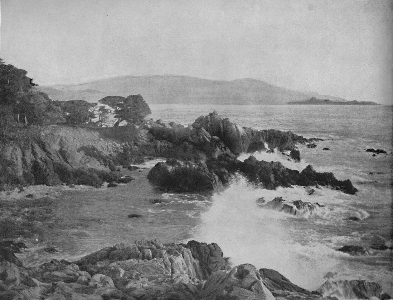 Carmel Bay, Kalifornie, c1897. od Unbekannt