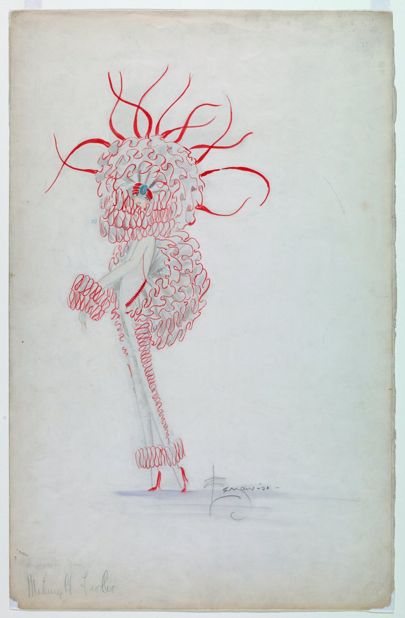 Carnation Girls, Midnight Frolic, pro Ziegfeld Follies, 1921 od Unbekannt