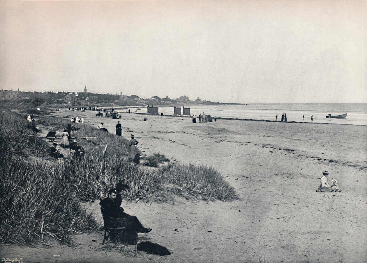 Carnousetie - Město a pláž, 1895 od Unbekannt