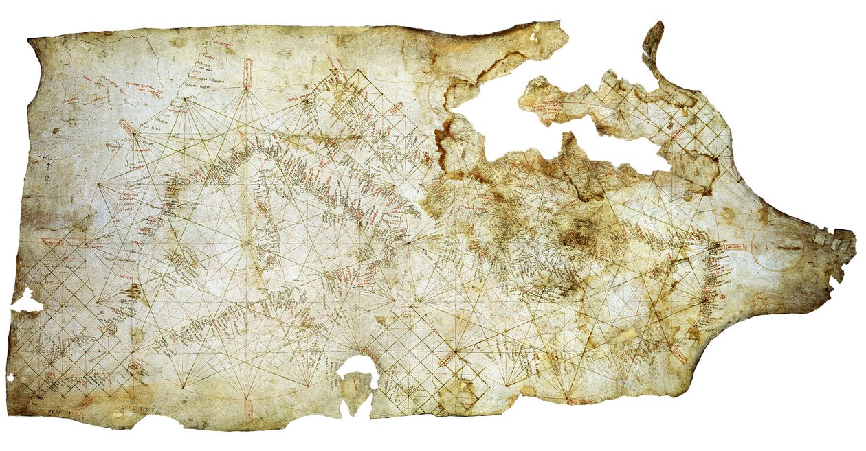 Carta Pisana, asi 1275-1300 od Unbekannt