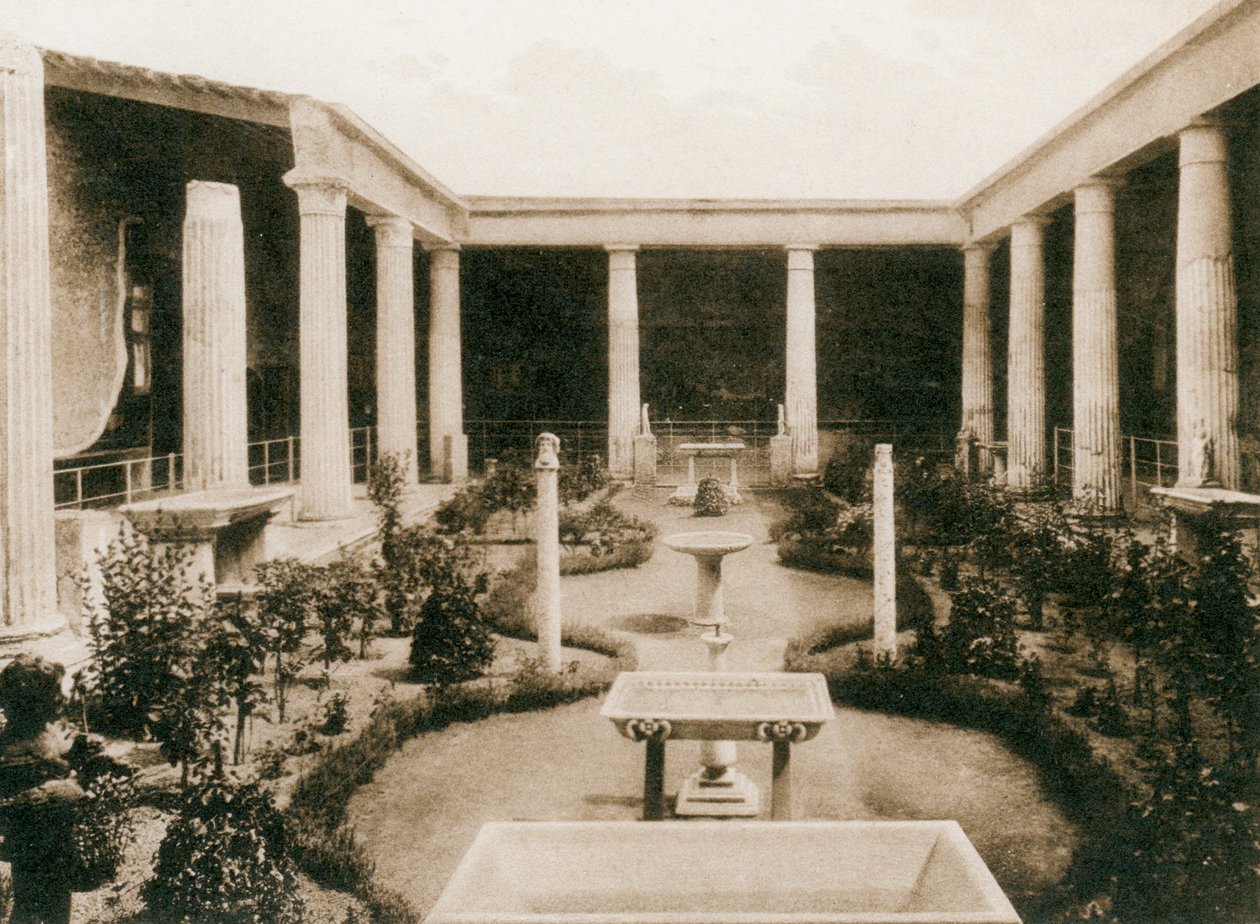 Dům Vettiů, Pompeje, Itálie, 1900 od Unbekannt