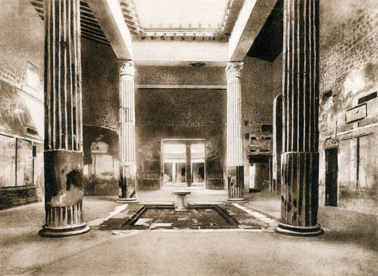 Dům stříbrné svatby, Pompeje, Itálie, c1900 od Unbekannt