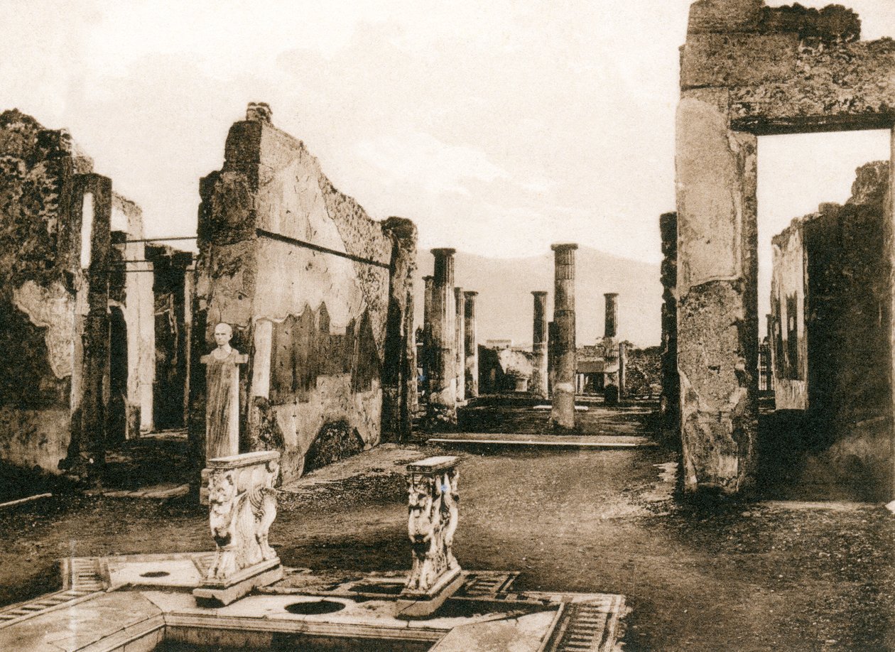 Casa di Cornelio Rufo, Pompeje, Itálie, 1900 od Unbekannt