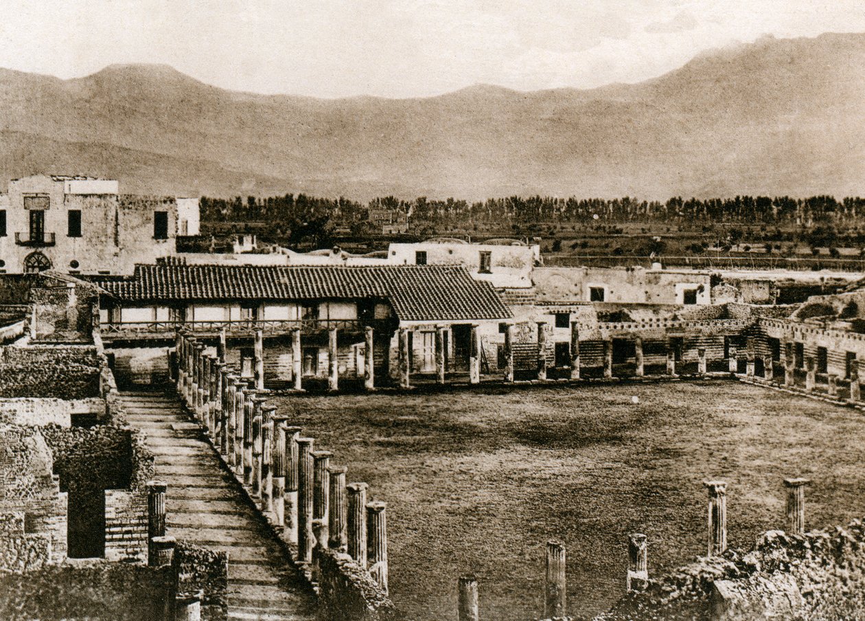 Kasárna glagiátorů, Pompeje, Itálie, 1900 od Unbekannt