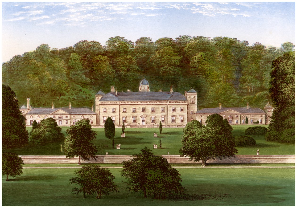 Castle Hill, Devon, domov Earla Fortescue, c1880 od Unbekannt