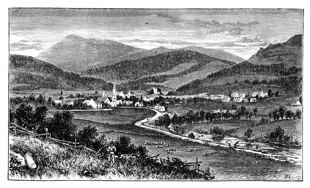 Castleton of Braemar, Skotsko, c1888 od Unbekannt