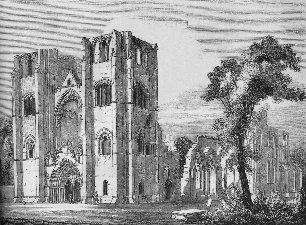 Katedrála Elgin, 1845 od Unbekannt