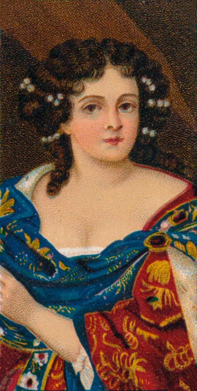 Kateřina z Braganzy 1638-1705, královna choť krále Karla II., 1912 od Unbekannt