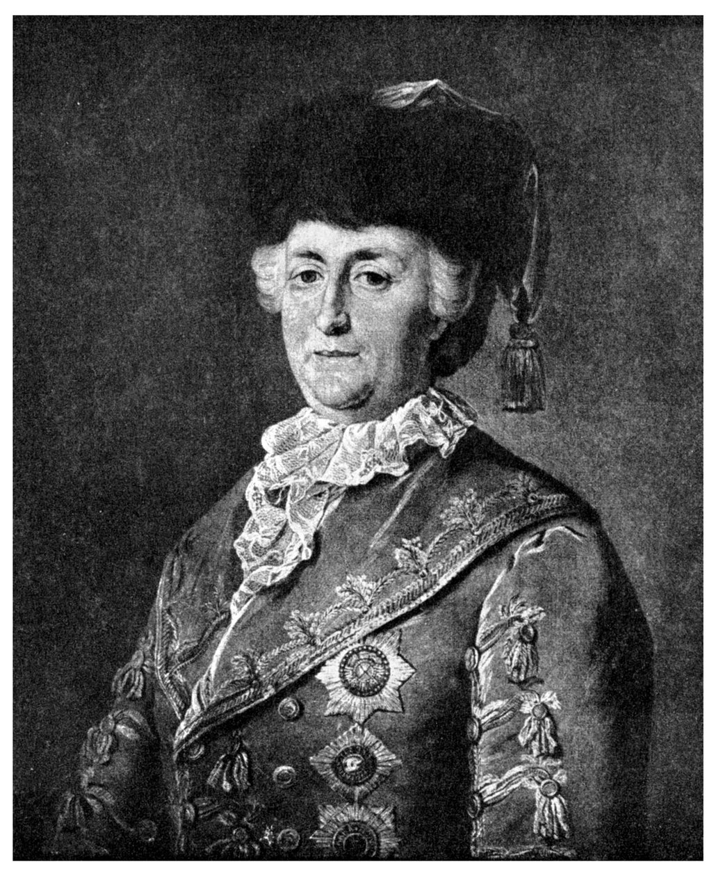 Kateřina Veliká, císařovna Ruska, 1787 1956 od Unbekannt