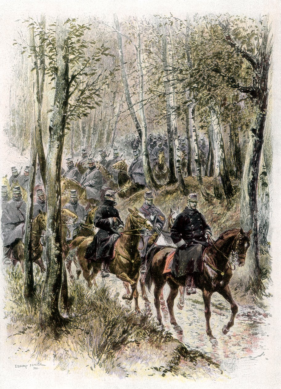 Kavalérie, 1889 od Unbekannt