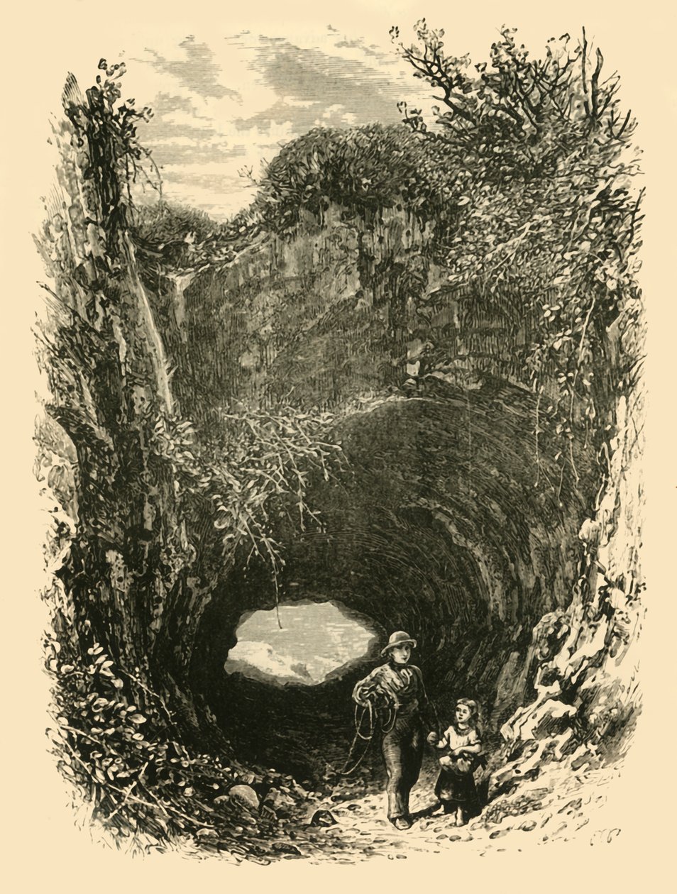 Jeskyně v Pegwell Bay, 1898. od Unbekannt