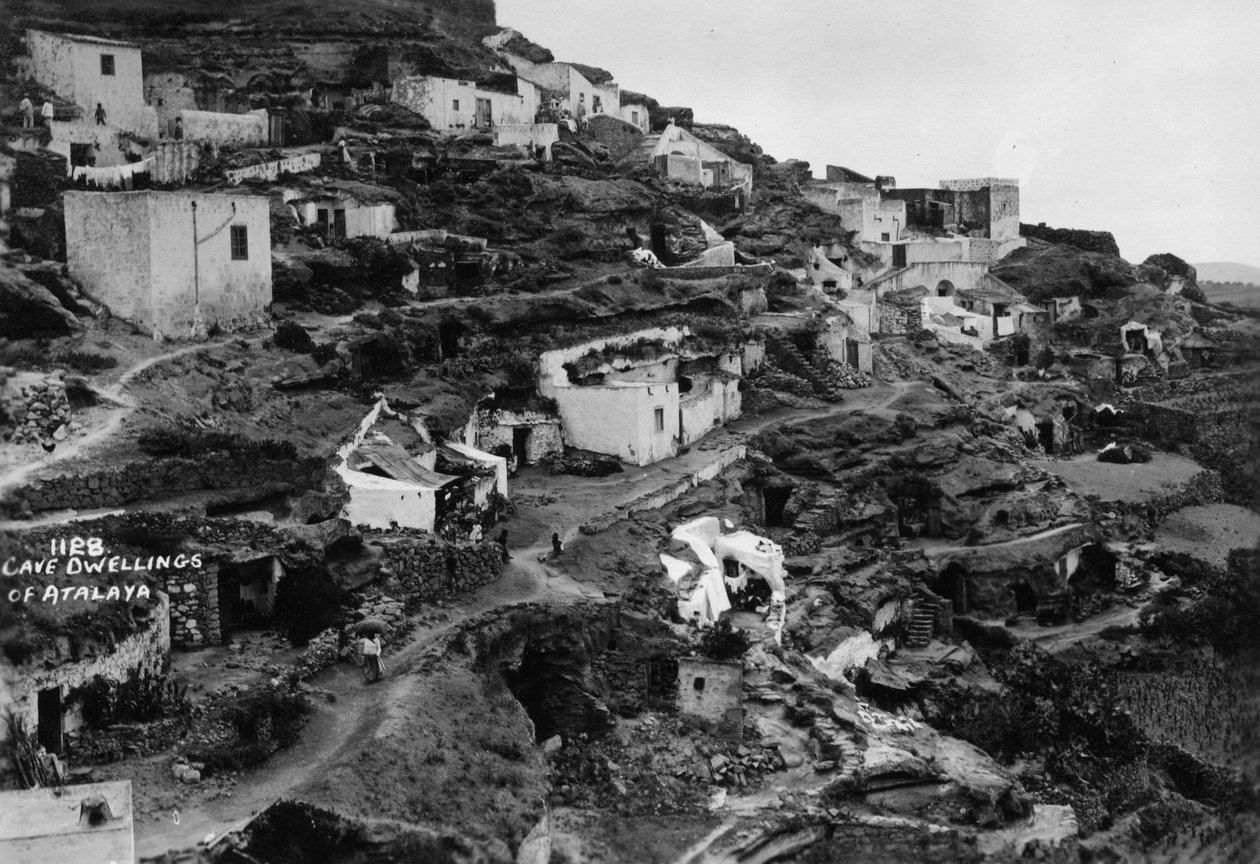 Jeskynní obydlí Atalaya, Gran Canaria, Kanárské ostrovy, Španělsko, 20. století od Unbekannt