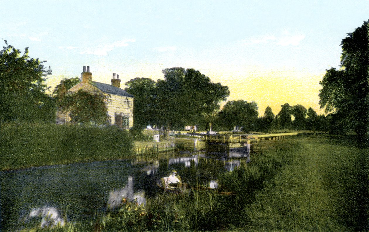 Caversham Lock, Berkshire, 20. století od Unbekannt
