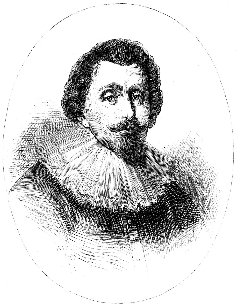 Cecil Calvert, 2. lord Baltimore, c1880 od Unbekannt