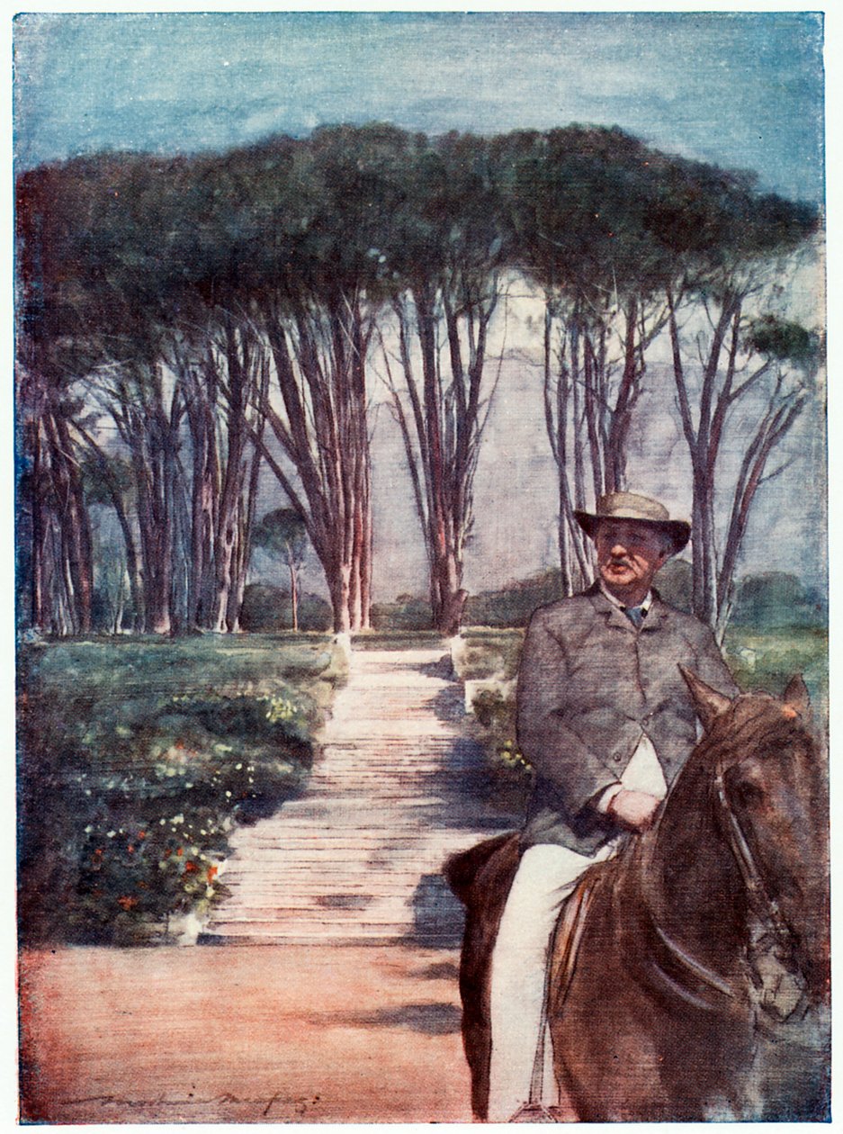 Cecil Rhodes, anglický-narozený jihoafrický podnikatel a státník, c1900 od Unbekannt