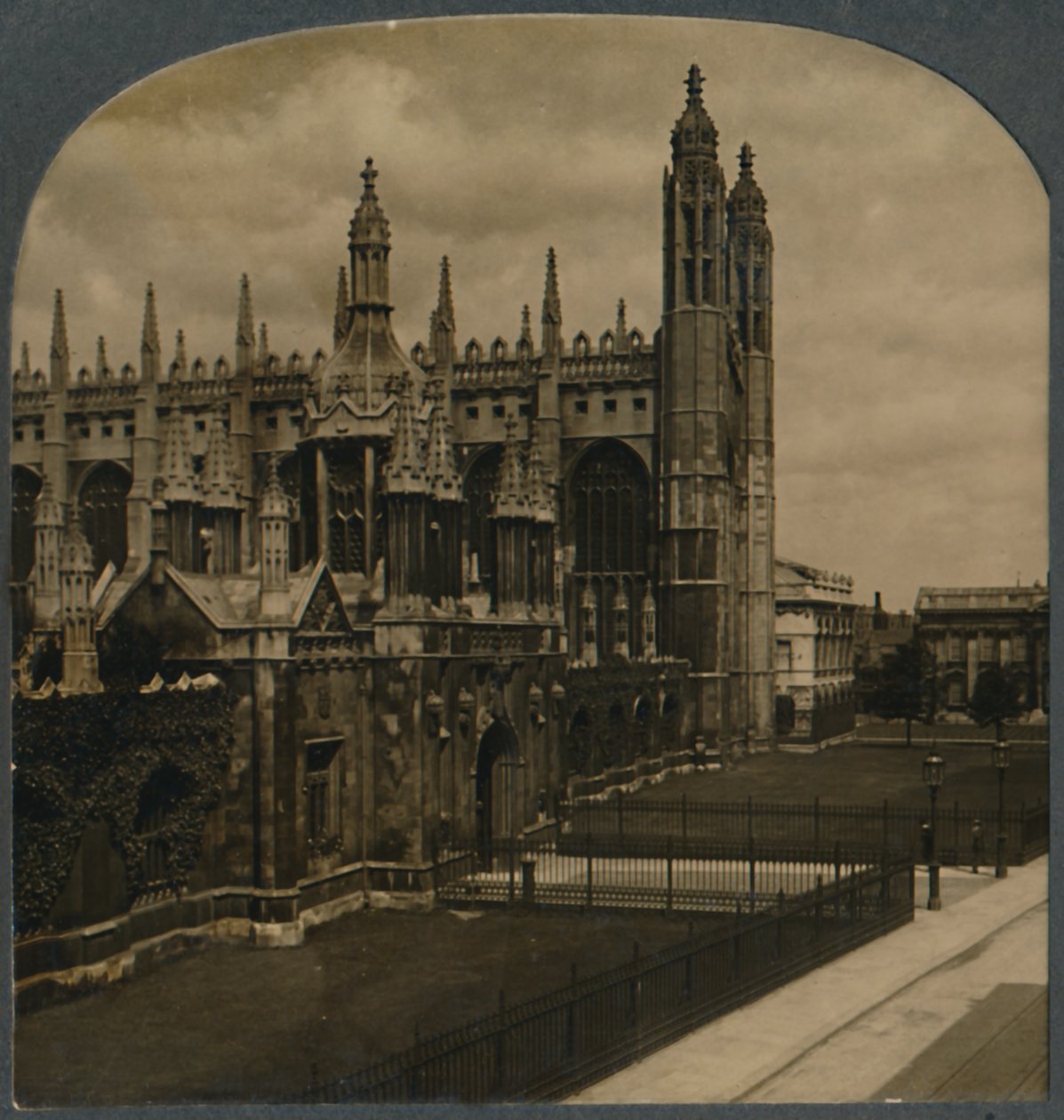 Slavná gotická kaple Kings College, Cambridge, Anglie, c1910. od Unbekannt