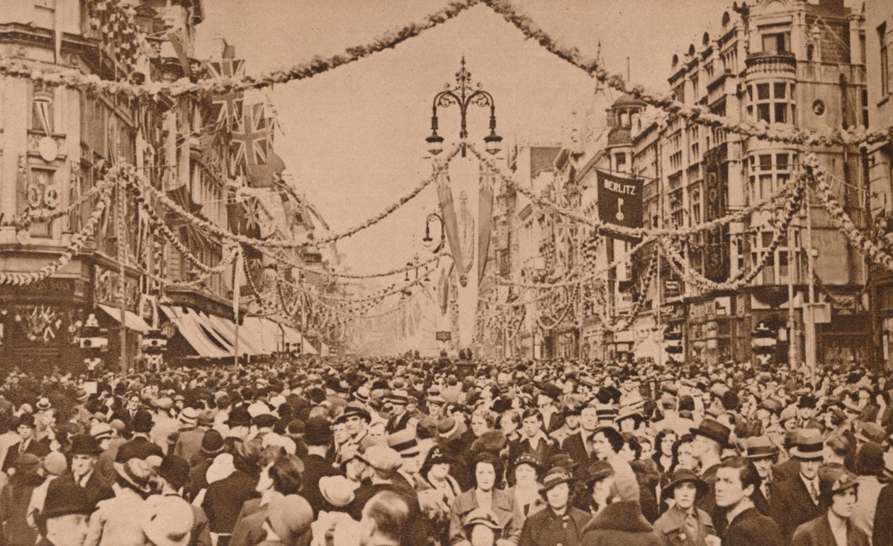 Oslavy ke stříbrnému jubileu krále Jiřího V., Londýn, 1935 od Unbekannt